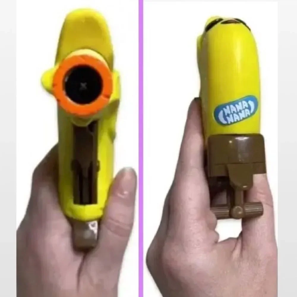 New Hasbro Nerf Toy Gun Fortnite Micro Peely Banana Yellow Kid Dart Blaster NWT